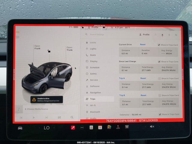 2023 TESLA MODEL Y 7SAYGDEE8PA198641 Photo 6