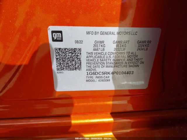 2023 CADILLAC CT4 1G6DC5RK4P0104403 Photo 8