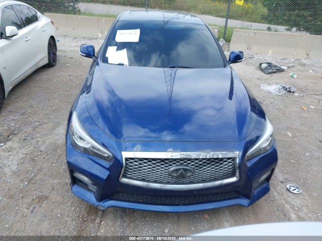 2017 Infiniti Q50 3.0t Red Sport 400 მანქანა იყიდება აუქციონზე, vin: JN1FV7AR4HM872092, აუქციონის ნომერი: 43172670