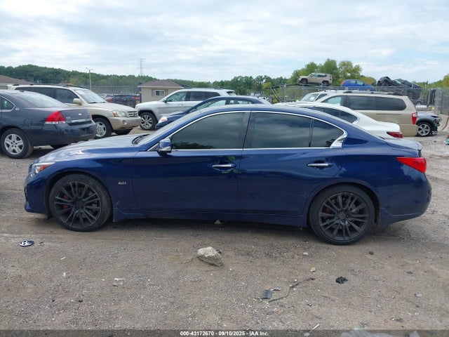 2017 Infiniti Q50 3.0t Red Sport 400 მანქანა იყიდება აუქციონზე, vin: JN1FV7AR4HM872092, აუქციონის ნომერი: 43172670