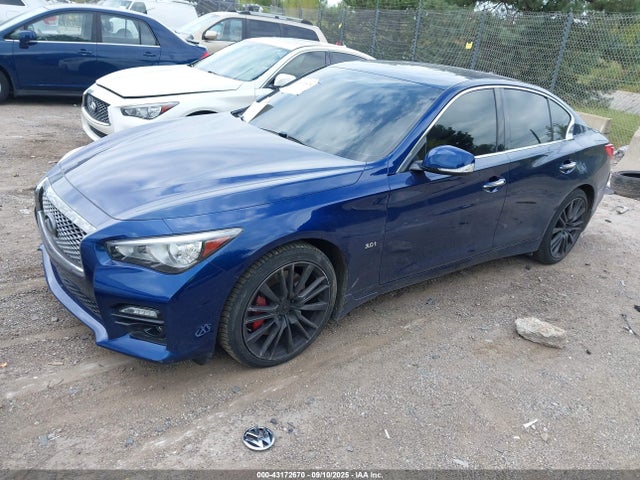 2017 Infiniti Q50 3.0t Red Sport 400 მანქანა იყიდება აუქციონზე, vin: JN1FV7AR4HM872092, აუქციონის ნომერი: 43172670