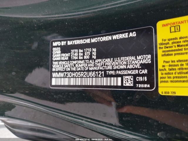 2024 MINI HARDTOP WMW73DH05R2U66121 Photo 8