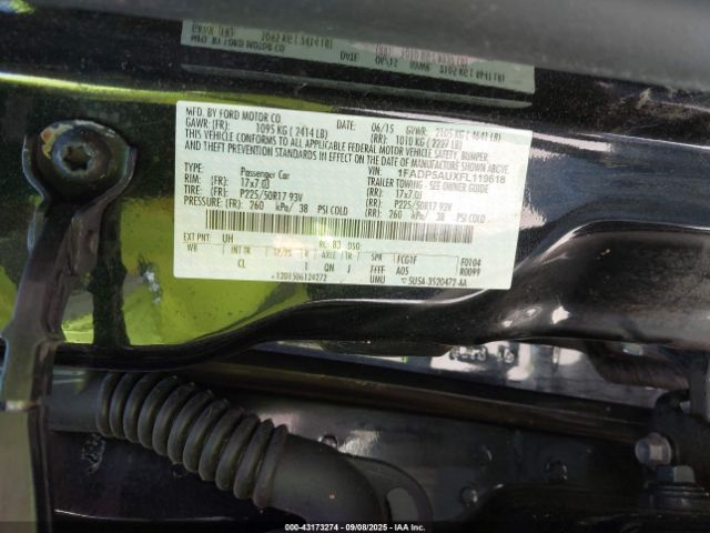 2015 FORD C-MAX HYBRID 1FADP5AUXFL119618 Photo 8