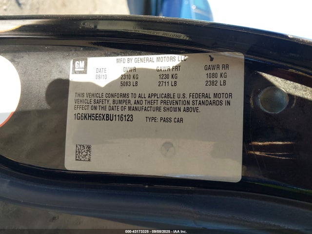 2011 CADILLAC DTS 1G6KH5E6XBU116123 Photo 8