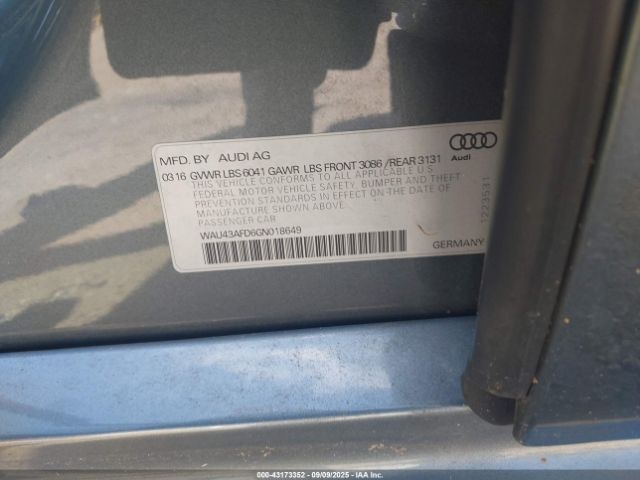 2016 AUDI A8 L WAU43AFD6GN018649 Photo 8