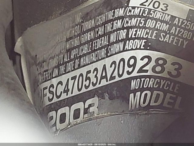 2003 HONDA GL1800 1HFSC47053A209283 Photo 9