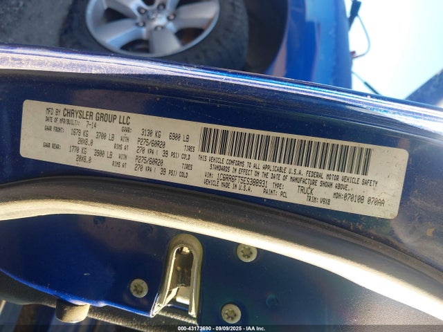 RAM 2014 2014 1C6RR6FT5ES388931 Image 9
