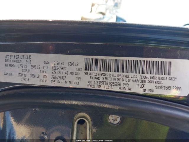 2018 RAM 1500 1C6RR7FT6JS256826 Photo 8