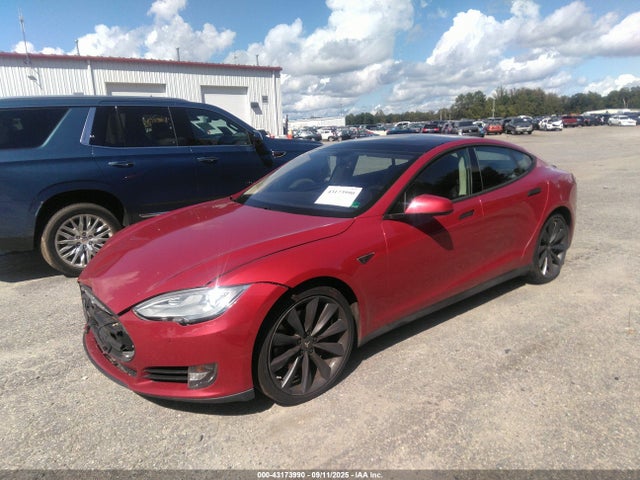 2014 TESLA MODEL S 5YJSA1H12EFP38092 Photo 1