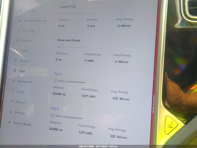 2014 TESLA MODEL S 5YJSA1H12EFP38092 Photo 6