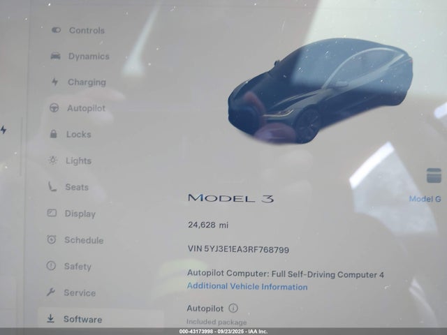 2024 TESLA MODEL 3 5YJ3E1EA3RF768799 Photo 6