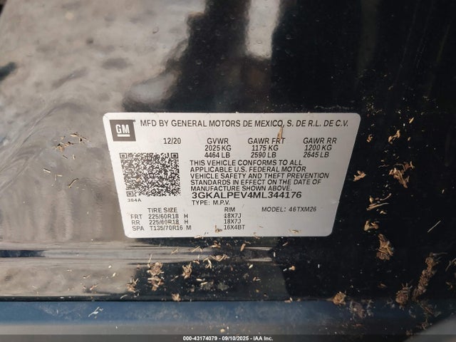 GMC lyx 2021 3GKALPEV4ML344176 Image 9