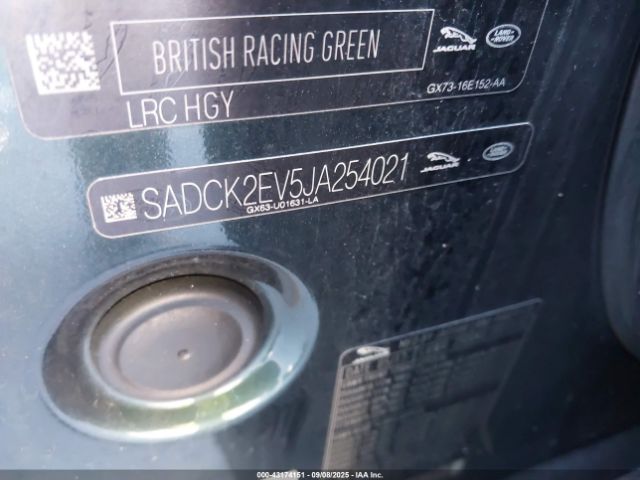 2018 JAGUAR F-PACE SADCK2EV5JA254021 Photo 8