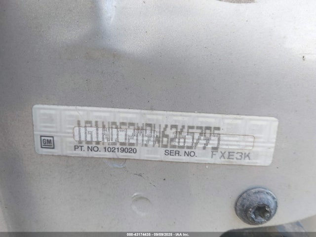 1998 CHEVROLET MALIBU 1G1ND52M9W6265795 Photo 8