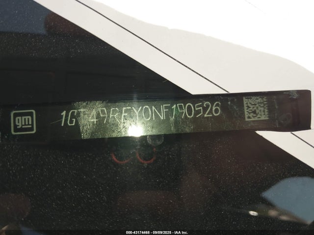 1GT49REY0NF190526 GMC l5p
