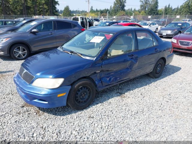 2002 MITSUBISHI LANCER JA3AJ26E02U077221 Photo 1