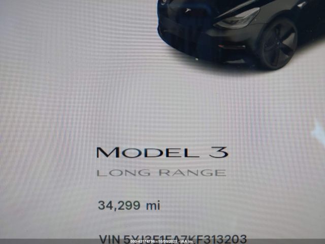 2019 TESLA MODEL 3 5YJ3E1EA7KF313203 Photo 6