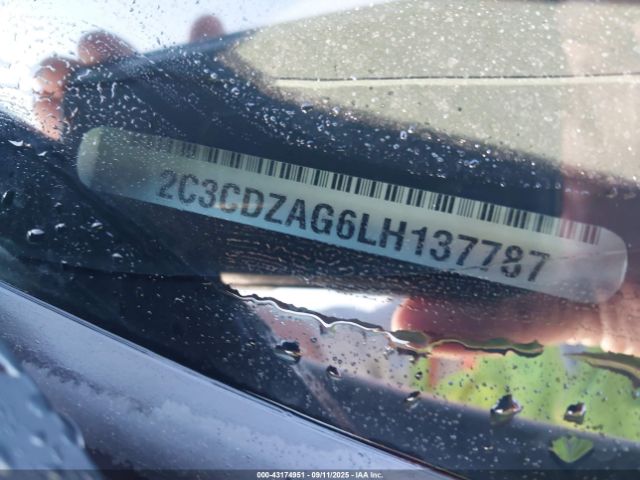 2020 DODGE CHALLENGER 2C3CDZAG6LH137787 Photo 8