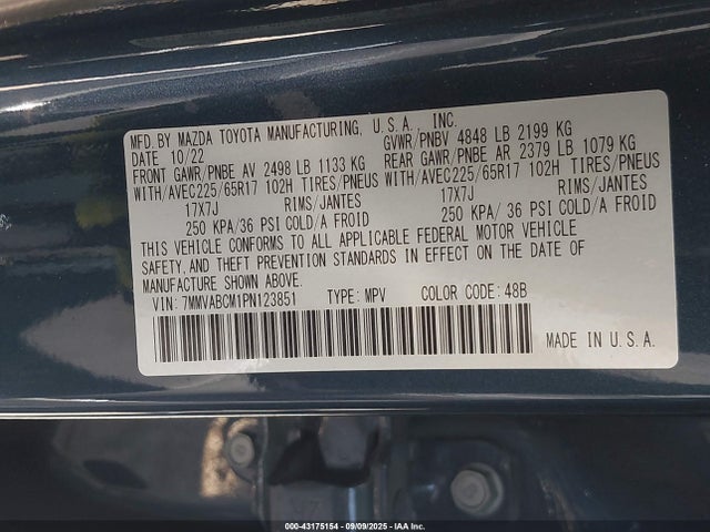 7MMVABCM1PN123851 Mazda Cx-50 2.5 S Preferred Plus