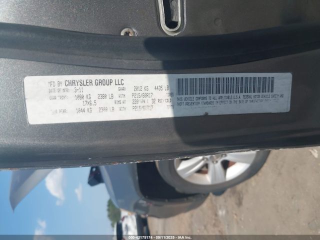 2011 JEEP COMPASS 1J4NT1FB9BD190401 Photo 8