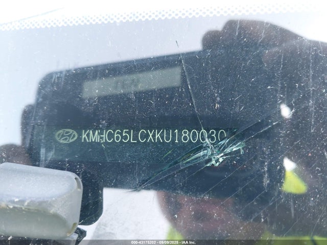 KMHC65LCXKU180030 Hyundai 2019