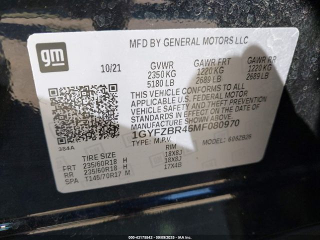 2021 CADILLAC XT4 1GYFZBR46MF080970 Photo 8