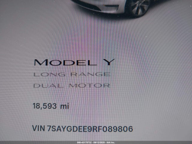 2024 TESLA MODEL Y 7SAYGDEE9RF089806 Photo 6