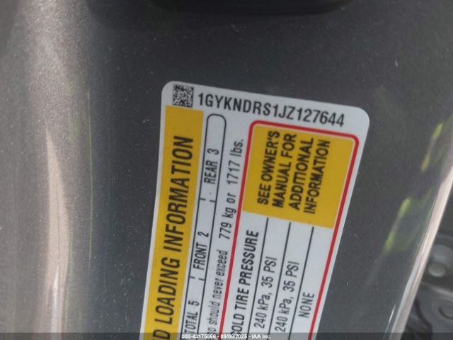 2018 CADILLAC XT5 1GYKNDRS1JZ127644 Photo 8