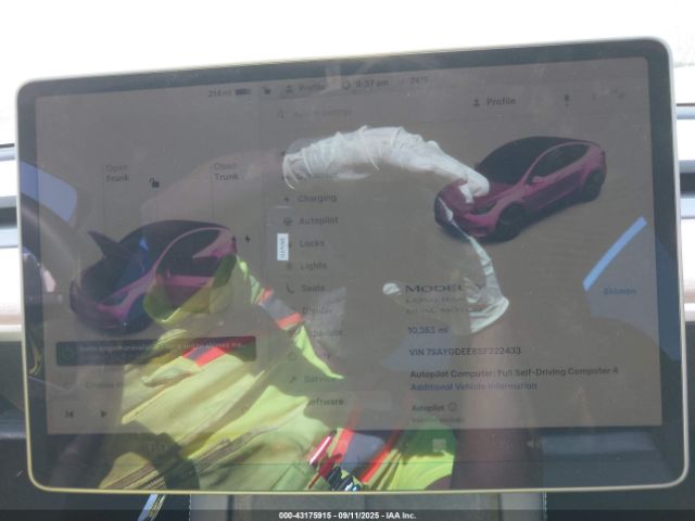 2025 TESLA MODEL Y 7SAYGDEE8SF222433 Photo 6