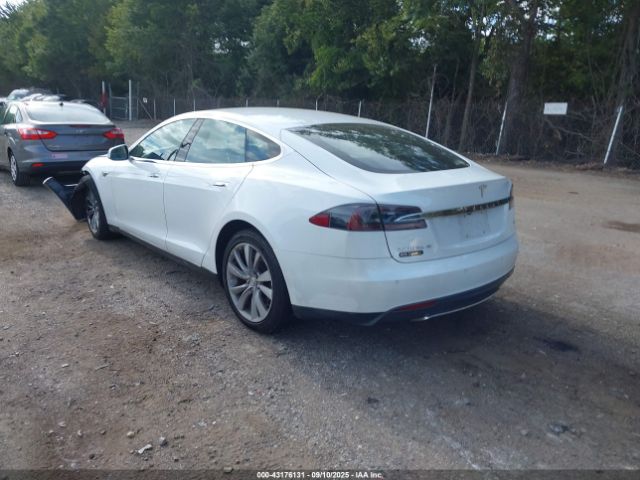 2014 TESLA MODEL S 5YJSA1H13EFP32642 Photo 2