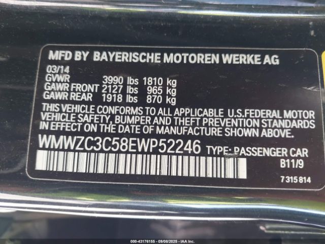 2014 MINI COUNTRYMAN WMWZC3C58EWP52246 Photo 8