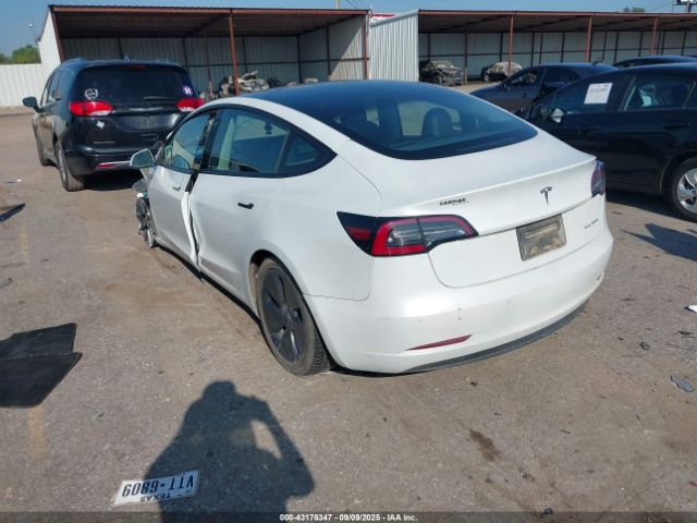 2021 TESLA MODEL 3 5YJ3E1EB9MF869573 Photo 2