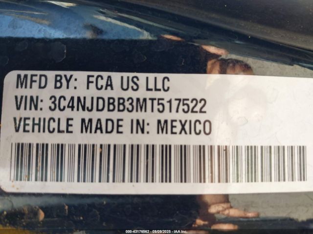 2021 JEEP COMPASS 3C4NJDBB3MT517522 Photo 8