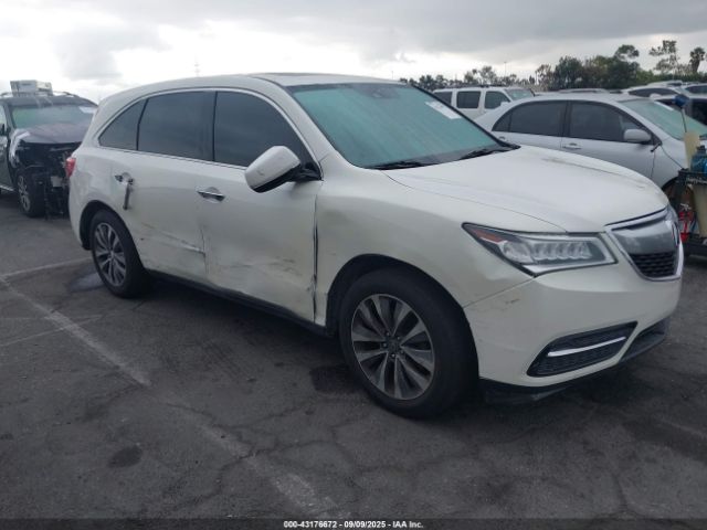2014 ACURA MDX 5FRYD3H45EB018081 Photo 0