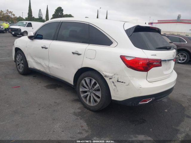2014 ACURA MDX 5FRYD3H45EB018081 Photo 2
