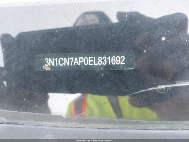 3N1CN7AP0EL831692 Nissan Versa