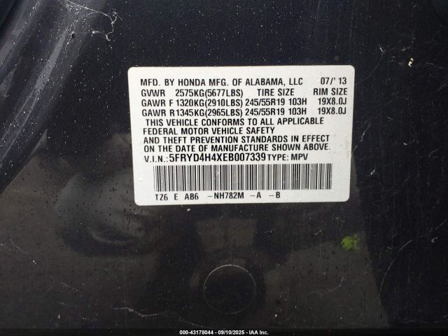 2014 ACURA MDX 5FRYD4H4XEB007339 Photo 8