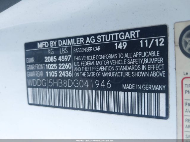 2013 MERCEDES-BENZ C 350 WDDGJ5HB8DG041946 Photo 8