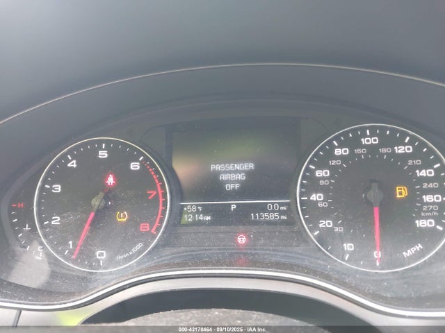 2012 AUDI A6 WAUBGAFC7CN006135 Photo 6