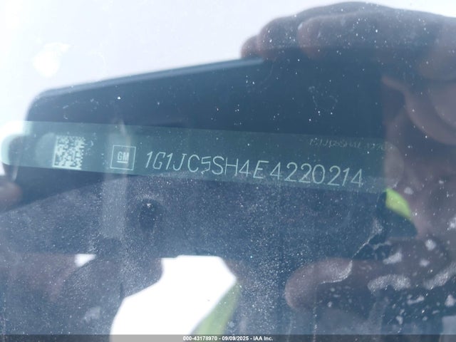 1G1JC5SH4E4220214 Chevrolet luw