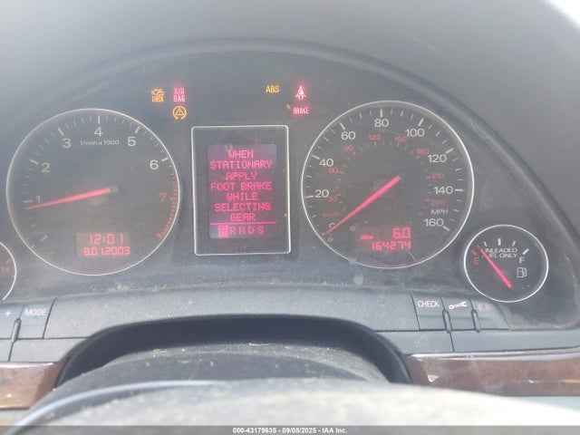 2005 AUDI A4 WAULT68E85A119405 Photo 6
