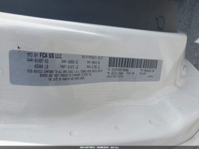 2017 FIAT 500 3C3CFFKR2HT700468 Photo 8