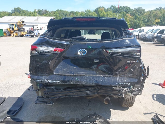 43180114 :رقم المزاد ، 5TDYARAH2PS519034 vin ، 2023 Toyota Highlander Hybrid Limited مزاد بيع
