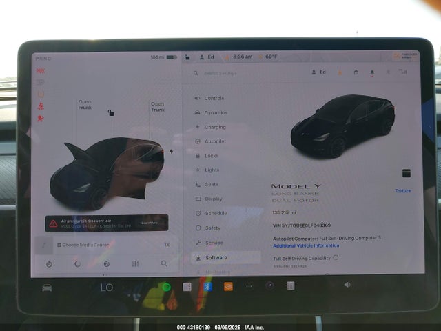 2020 TESLA MODEL Y 5YJYGDEE0LF048369 Photo 6