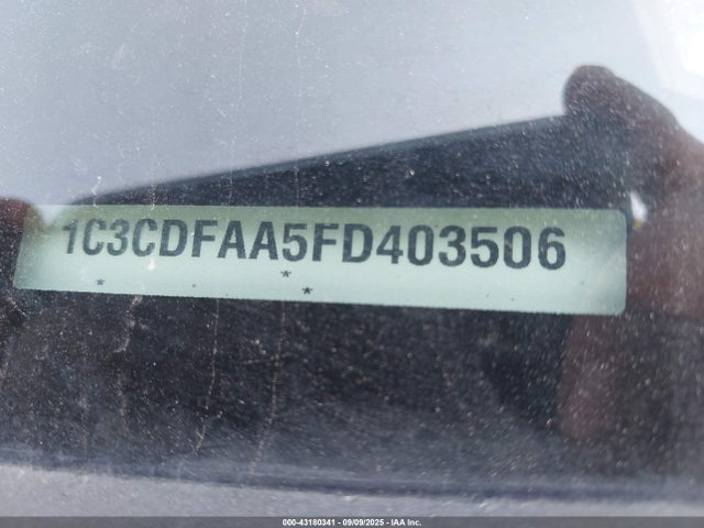 Dodge Dart 2015 1C3CDFAA5FD403506 Image 9