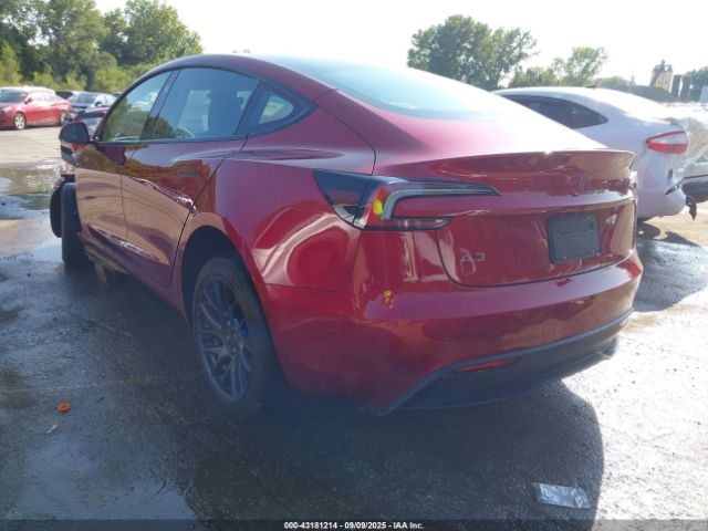 2025 TESLA MODEL 3 5YJ3E1EA6SF882589 Photo 2