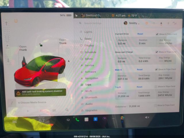 2025 TESLA MODEL 3 5YJ3E1EA6SF882589 Photo 6