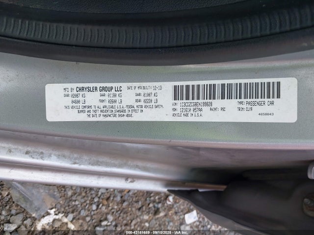 Dodge Avenger 2014 1C3CDZCG8EN199828 Image 9
