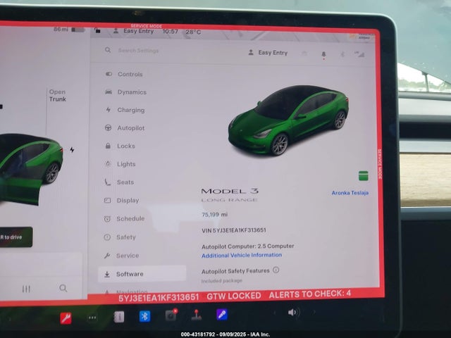 2019 TESLA MODEL 3 5YJ3E1EA1KF313651 Photo 6
