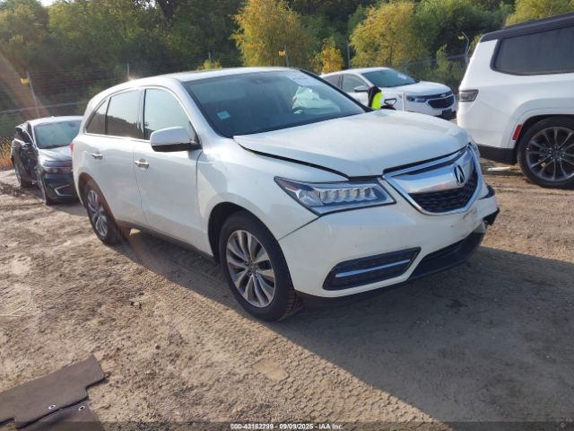 2015 ACURA MDX 5FRYD4H42FB016263
